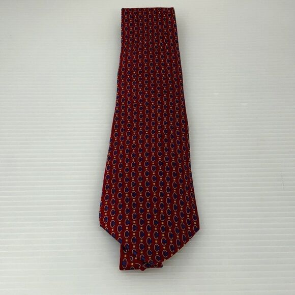 Van Heusen Mens Red Business Tie (E3) - Picture 1 of 5